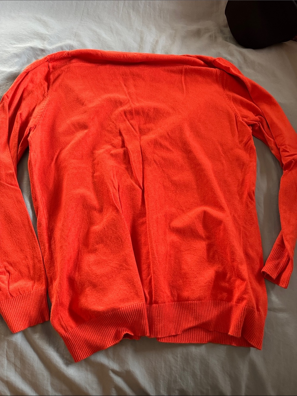 Grace Elements Red Long-Sleeve V-Neck Button Cardigan - Picture 3 of 3